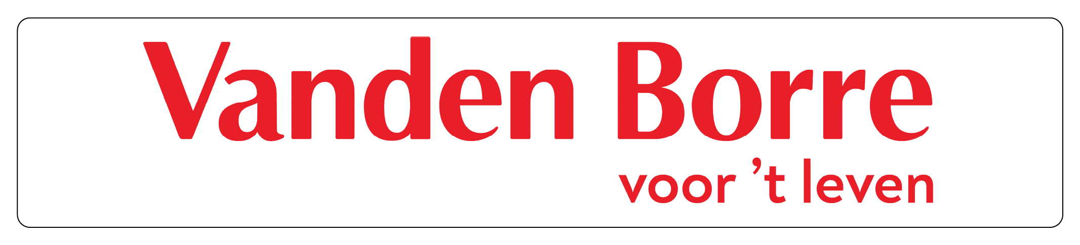 logo retailer Vanden Borre